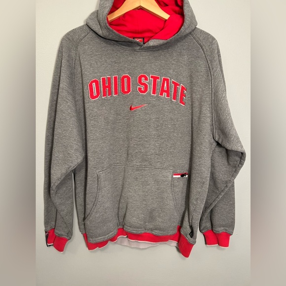 Nike Other - Vintage Nike Team Ohio State University OSU Buckeyes Hoodie Sweatshirt Large